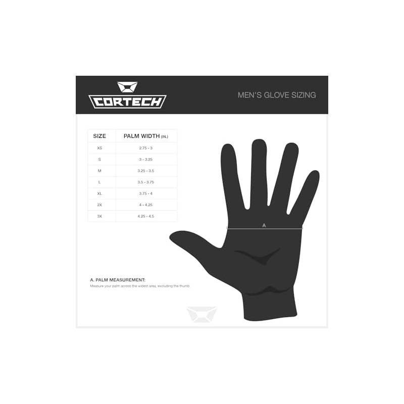 cortech Men's Hyper-Flo Motorcycle Gloves