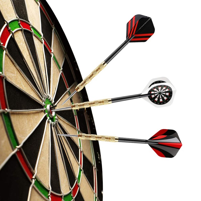 Accmor Metal Tip Darts, Steel Tip Darts, Professional Metal Darts,