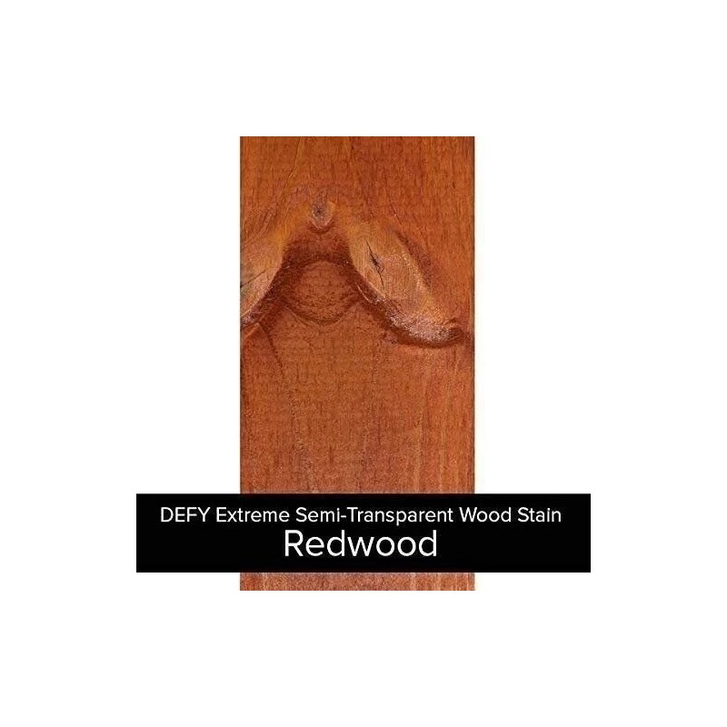 SaverSystems DEFY Extreme 1 Gallon Semi-Transparent Exterior Wood Stain, Driftwood