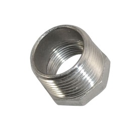 1" Male x 3/4" Female Thread Reducer Bushing Pipe Fitting, Adapter, Stainless steel SS 304 NPT