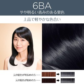 L'Oréal Paris Excellence R Cream Type Hair Color for Gray Coverage, 6BA Light Bright Azure Chestnut