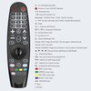 Universal Backlit Remote Control for LG Smart TV Magic Remote