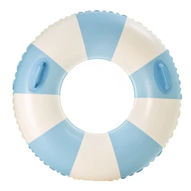 Swim Ring for Kids, Adults, Exquisite, Striped Blue, 90 % Sea, Pool, Summer Vacation, Stylish, Cute