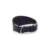 Ancol Whippet Padded Leather Collar 35 cm Black