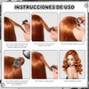 64PCS Tubos para Cabello, Rulos para Cabello, 5 Tamaños 25mm