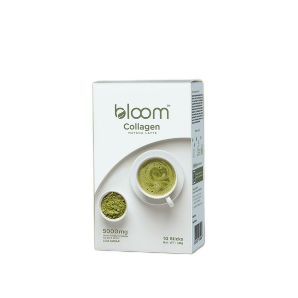 Coffeelover1111 Bloom Collagen Matcha Latte 10 Sticks Each (3 Box)