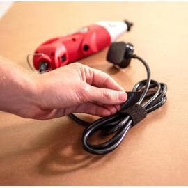 ONE-WRAP® Double Sided Strapping Tape: Black 20mm Wide - Length 1 metre: