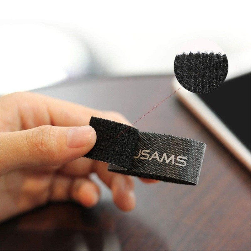 DFV mobile - Magic Sticker Fastener Tape Nylon Cable Organizer,