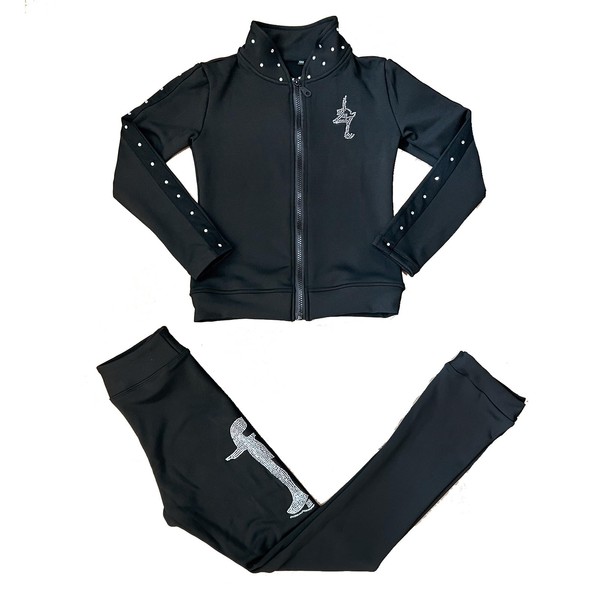 JoyCan Professional Ice Figure Skating Training Suit Children's Skating Suit