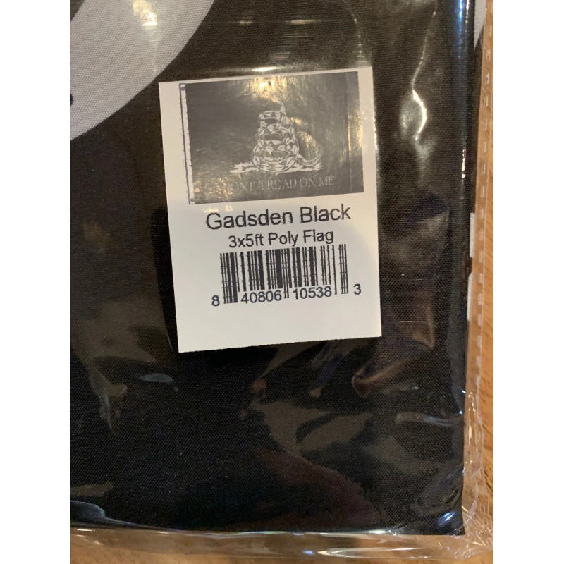 Flags Importer New 3’x5’ Polyester Gadsden Black Don't Tread On