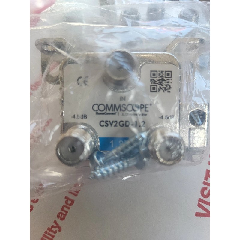 CommScope Two-way Splitter, Dual Mount CSV2GD 1.2