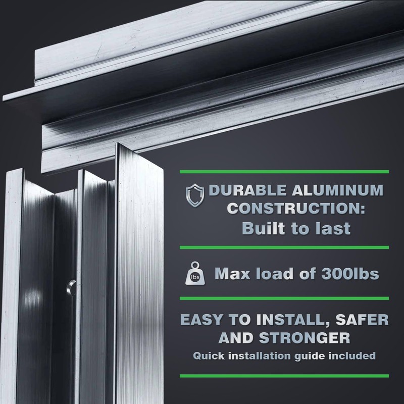 Hovr Solutions Classic 23.75” (2-Foot), Aluminum Floating Shelf Bracket System,