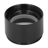 Auxiliary Objective Lens Aluminum Alloy 0.5X Microscope Part for SM