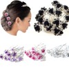 Frcolor Pack of 20 Wedding Bridal Rhinestone Hair Pins Beautiful
