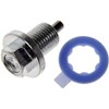 Dorman Oil Drain Plug Magnetic M14-1.50, Head Size 14Mm, 65216