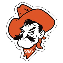 Craftique Oklahoma State Decal (OSU PETE Head Decal (4''6''), 6 in)
