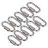 Mxfans 10PCS Silver 304 Stainless Steel M3.5 Link Chain for