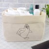Azeeda Large 'Happy Penguin' Canvas Organiser/Storage Bag (OR00010402)