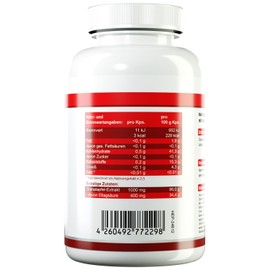 Health+ Pomegranate Extract - 60 Capsules with 1000 mg Pomegranate Powder Extract with 40% Ellagic Acid, Vegan Pomegranate Capsules, Strong Antioxidant on a Natural Basis, Made in Germany