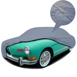 CARDIZ Supreme Full Car Cover – Semi Custom Fit | Dustproof, Windproof, UV Protection, Breathable & Durable All-Weather Protection | Fits Volkswagen Karmann GHIA 1959-1974 Coupe 2-Door