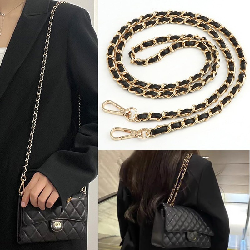 [QIKEJI] Shoulder Strap, Shoulder Bag, Cord, Thick, Shoulder Bag, Chain