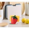 dgudgu Strawberry Sponge Holder for Kitchen Sink Cute Sink Sponge