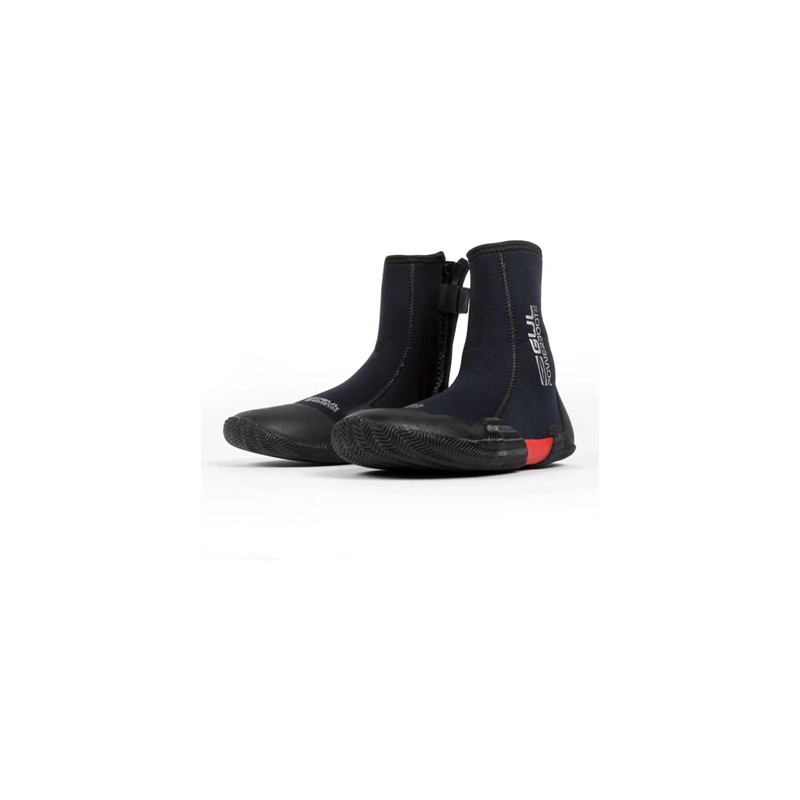 Gul 2022 EZ Zipped 5mm Power Boot - Black -