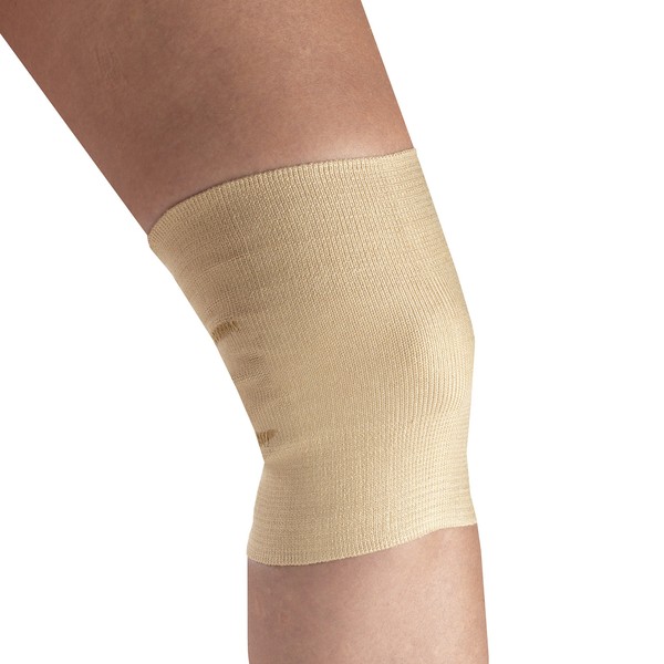 CHAMPION C-70 Contour Cut Knee Support, Beige, Small