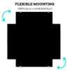DEVELOP Magnetic Black Glass Dry Erase Board, 24 x 18
