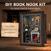 Book Nook Kit - 3D Wooden Puzzle with LED Switch