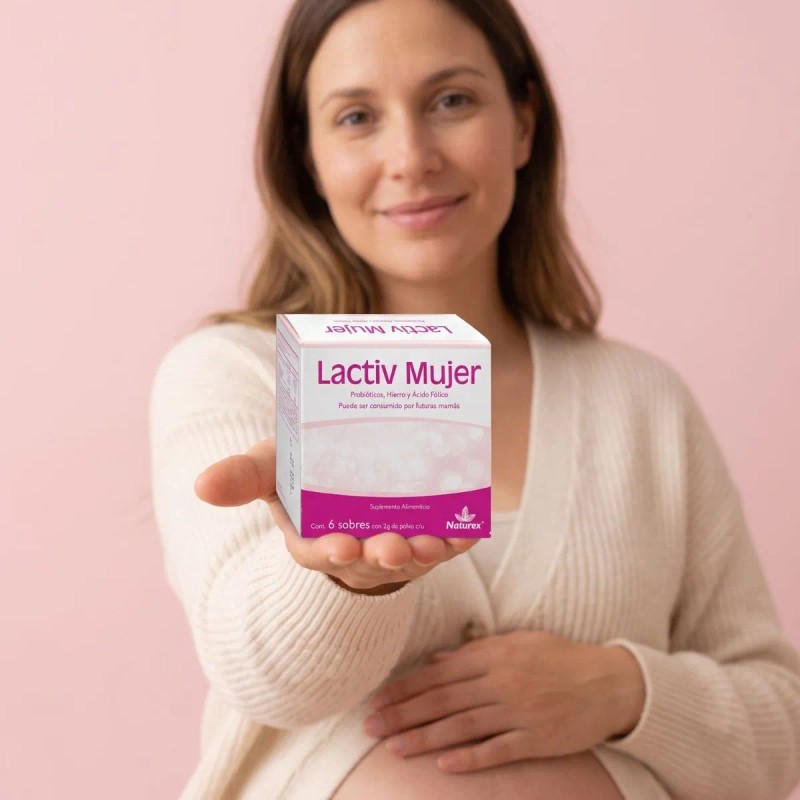 Acido Folico Hierro Lactobacillus Pack Sobres Lactiv