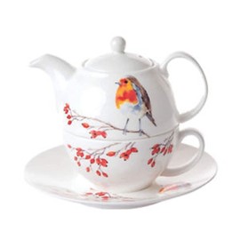 Roy Kirkham ER3070-R Tea for ONE - Robin, Multi Color