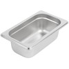 Inserto Contenedor Acero Inoxidable Noveno de 2.5 Pulgadas de Profundidad
