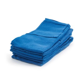 McKesson O.R. Towels, Disposable - Cotton, Plain Weave, Pre-Washed, Single-Use, Non-Sterile - Blue, 17 in x 27 in, 100 Towels, 1 Pack