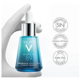 Serum Minral 89 Vichy Reparador Piel Estresada Probiotic Tipo de piel Sensible                                                                        