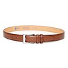 KIETH Men's Business Belt, Genuine Leather, Camel, Brown, Kip Leather,