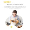 wahoo Professional Liquid Silicone Oven Mitts Gloves, Heat Resistant Gloves