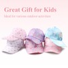 MniJiza Toddler Girls Baseball Cap Adjustable Kids Trucker Hats Girl