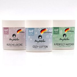 PonyHütchen - Deostick Mixed Economy Set - 3 x 40 g Refill - Vegan, without Aluminium and Animal Testing - Unisex Antiperspirant Natural Cosmetics Made in Germany - Ideal for Hand Luggage - Economical