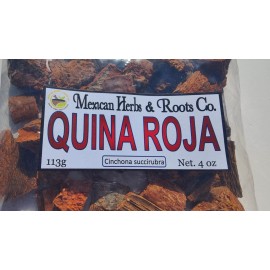 Mexican Herbs Quina Roja - Cinchona bark - Corteza de cinchona - Red cinchona 4oz