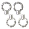 NIDAYE 3/8" UNC Marine Grade Lifting Eye Nut, 316 Stainless