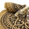 CAPASIN Round Placemats Set of 4, Dining Winter Modern Dinner