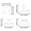 Charcuterie Board Templates, 4pcs Acrylic Router Template, 5mm Christmas Clear