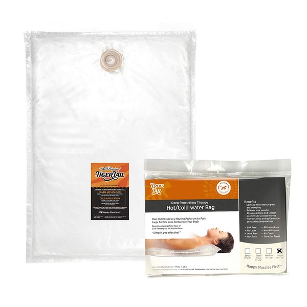 Tiger Tail DrySoak Hot Water Therapy Bag, Large (5 Gallon), Made in USA (Sister Brand Fomentek)