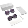 HGIOOIGH Bifocal Reading Sunglasses for Women Oversized Square Sun Reader