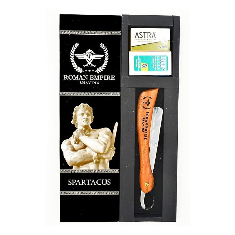 Rasoio a Mano Libera Spartacus di Roman Empire Shaving