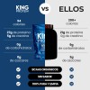 King Protein Whey + Creatina 900g - Polvo Nutricional Sabor