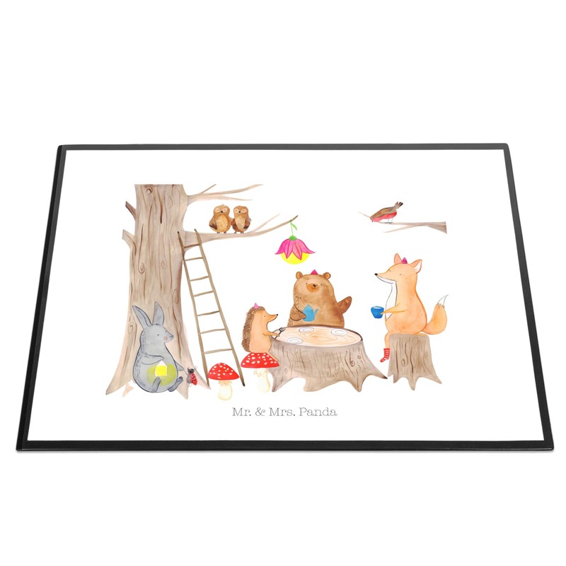 Mr. & Mrs. Panda Desk Mat Forest Animals Picnic Gift