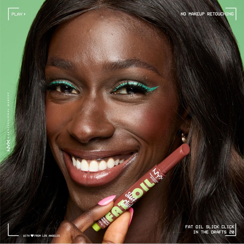 NYX Professional Makeup, Fat Oil Slick Click. Tono: Going Live