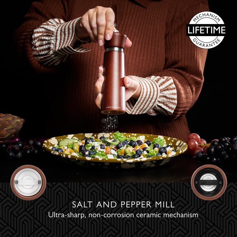 Cole & Mason Millbank Salt Mill, 7" - Pepper Grinder
